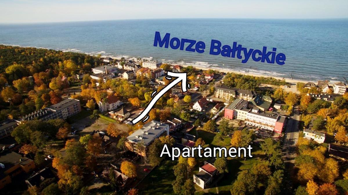Apartament Planeta Mielno - Centrum, 2 Minuty Od Plazy ! ! ! Buitenkant foto