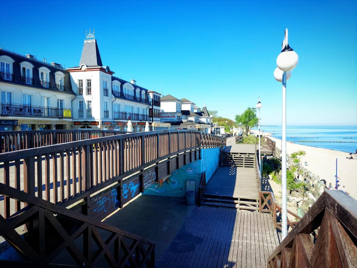 Apartament Planeta Mielno - Centrum, 2 Minuty Od Plazy ! ! ! Buitenkant foto